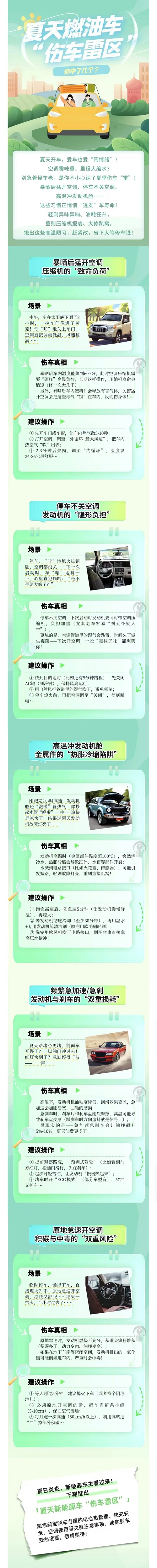 19.夏天燃油車“傷車?yán)讌^(qū)”，你中了幾個(gè)？